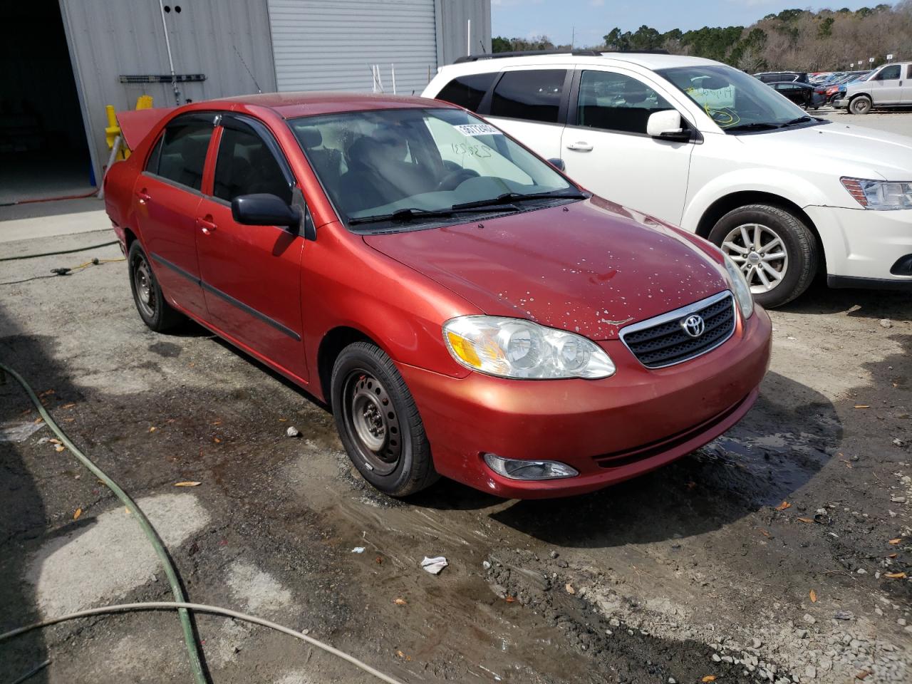 TOYOTA COROLLA CE 2008 with VIN 2T1BR32E68C874007 - Photo from auction