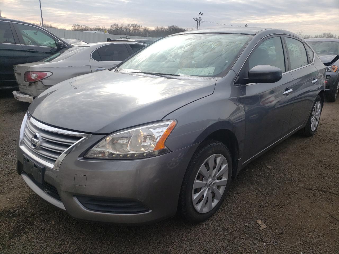 Photo 2 from auction – 2015 NISSAN SENTRA S with VIN 3N1AB7AP2FY315631