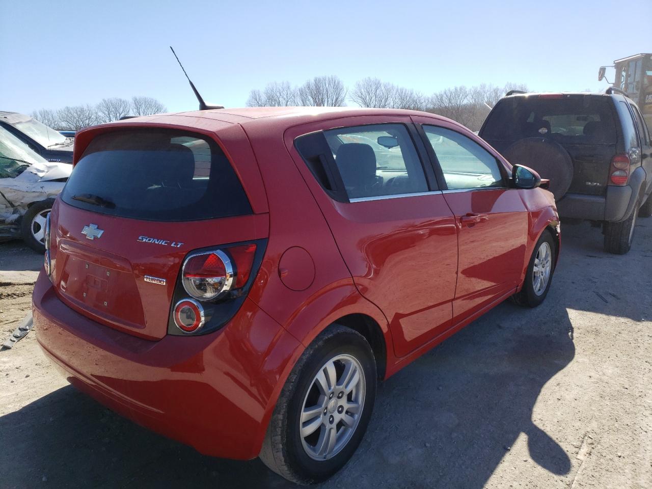 Photo 4 from auction – 2012 CHEVROLET SONIC LT with VIN 1G1JD6SB1C4216441