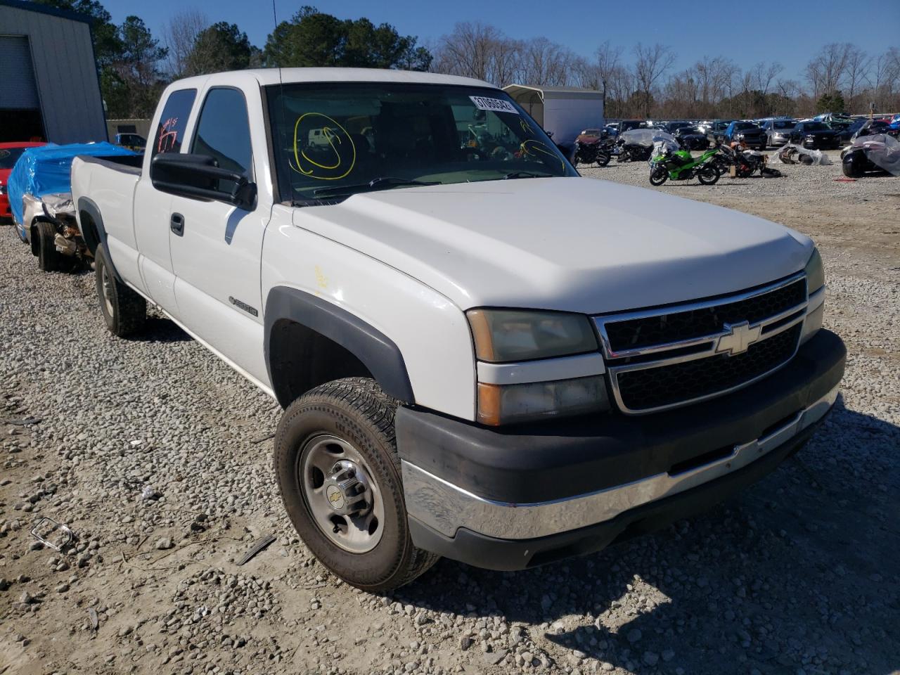 CHEVROLET SILVERADO 2007 with VIN 1GCHC29U87E127863 - Photo from auction