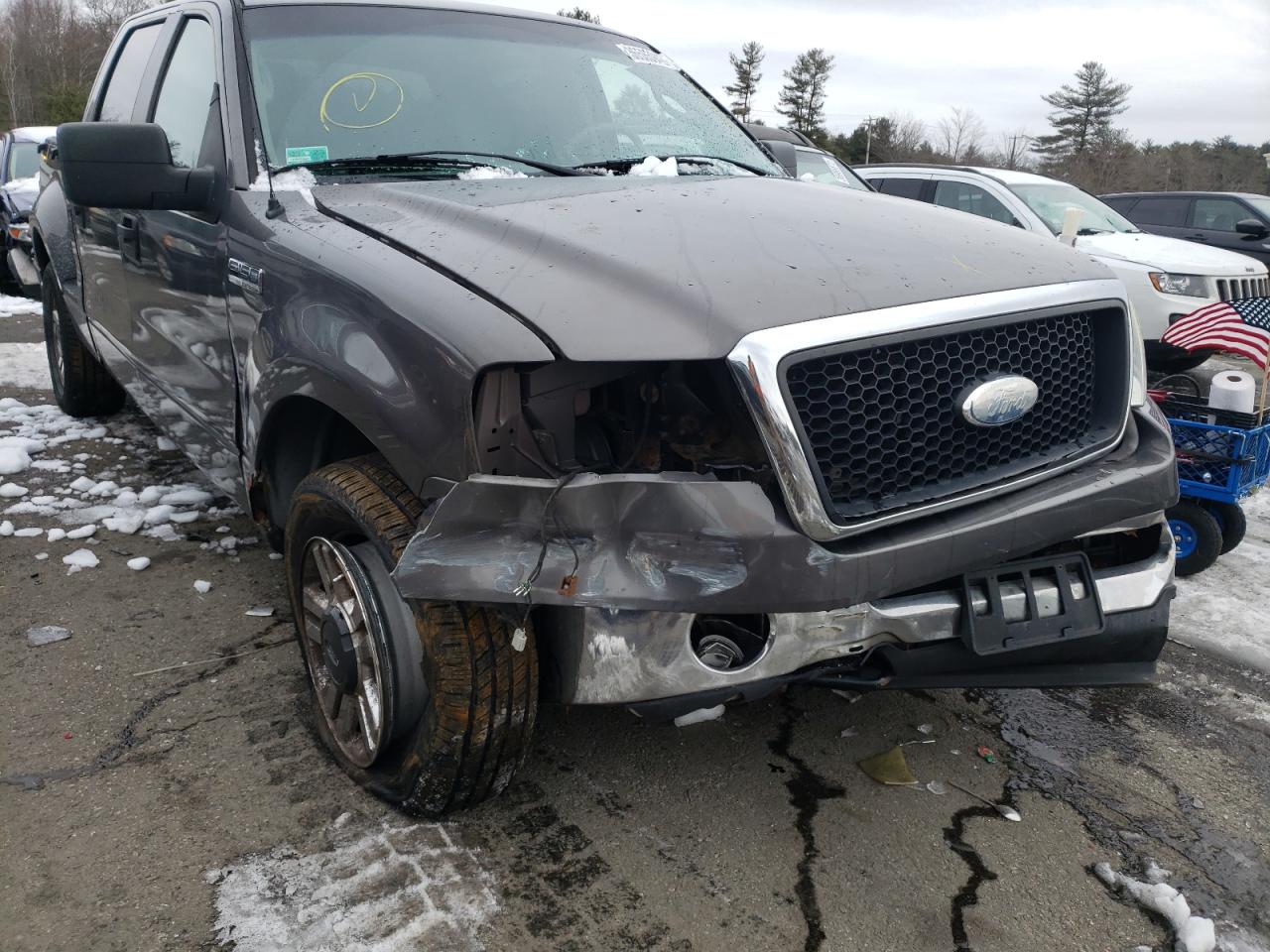 Photo 9 from auction – 2006 FORD F150 with VIN 1FTPW04506KD96821