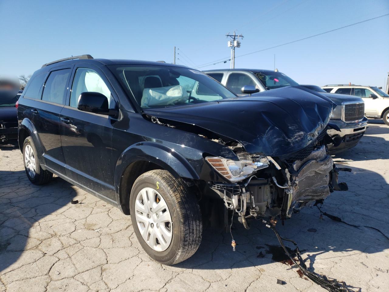 DODGE JOURNEY SX 2018 with VIN 3C4PDCBG7JT509554 - Photo from auction