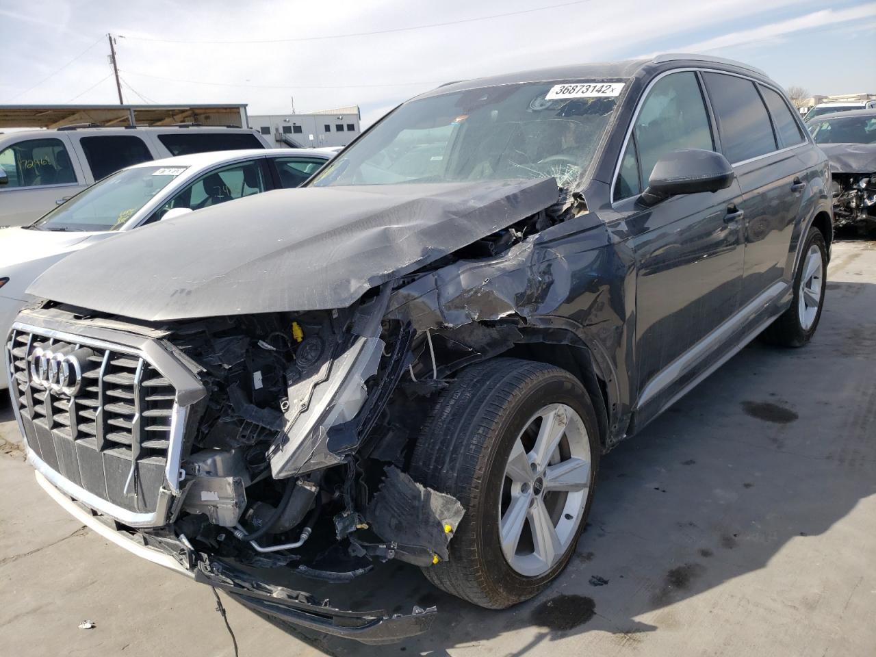 Photo 2 from auction – 2021 AUDI Q7 PREMIUM with VIN WA1AJAF77MD020217