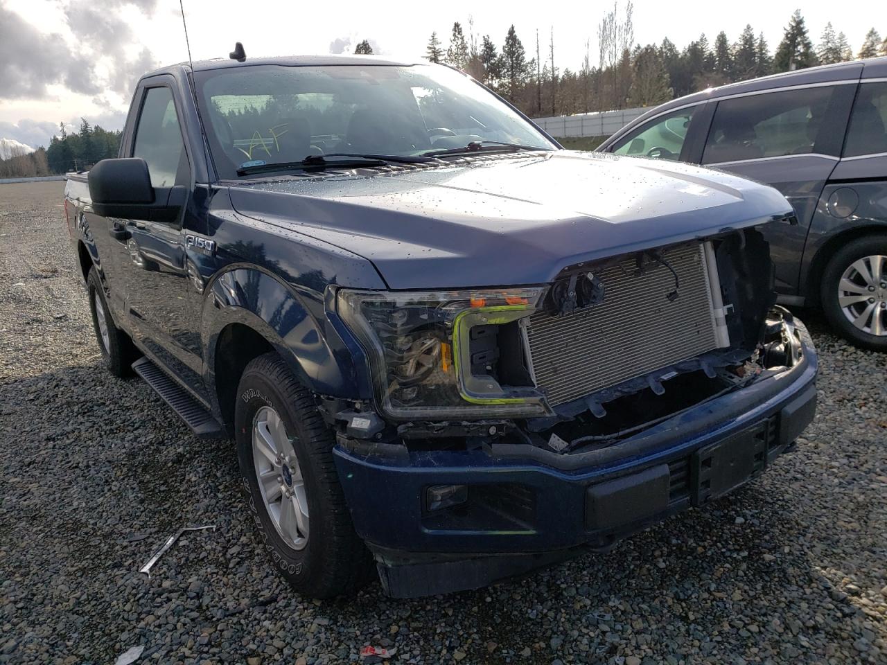 Photo 1 from auction – 2020 FORD F150 with VIN 1FTMF1E52LKE96020