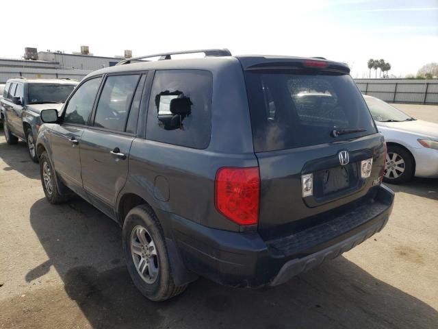 Photo 3 from auction – 2005 HONDA PILOT EXL with VIN 5FNYF18515B024162