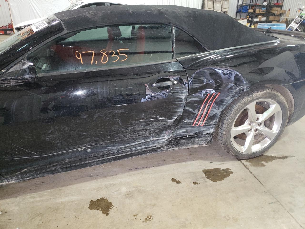 Photo 9 from auction – 2014 CHEVROLET CAMARO 2SS with VIN 2G1FT3DW0E9213537