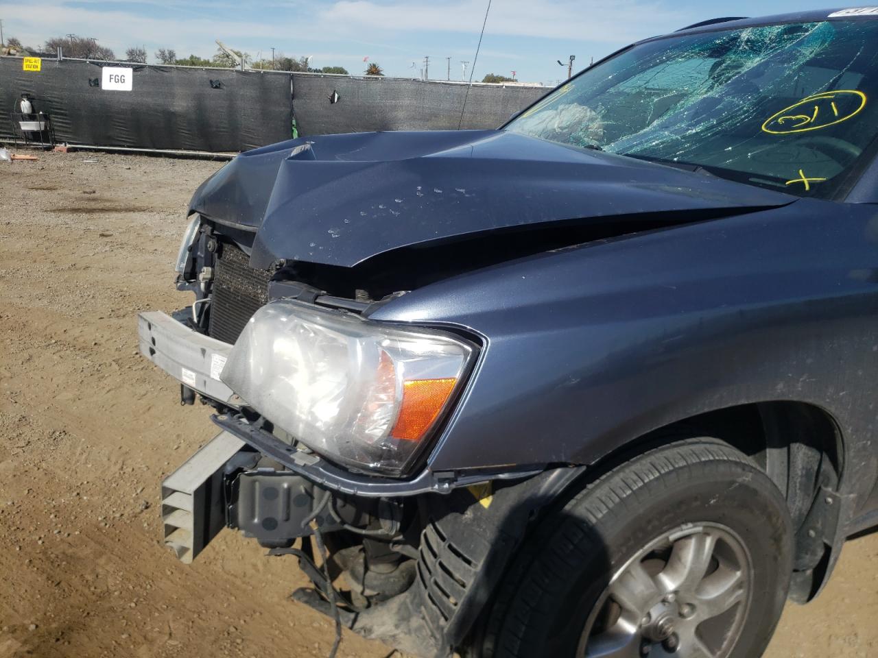 Photo 9 from auction – 2007 TOYOTA HIGHLANDER with VIN JTEHP21A170202031