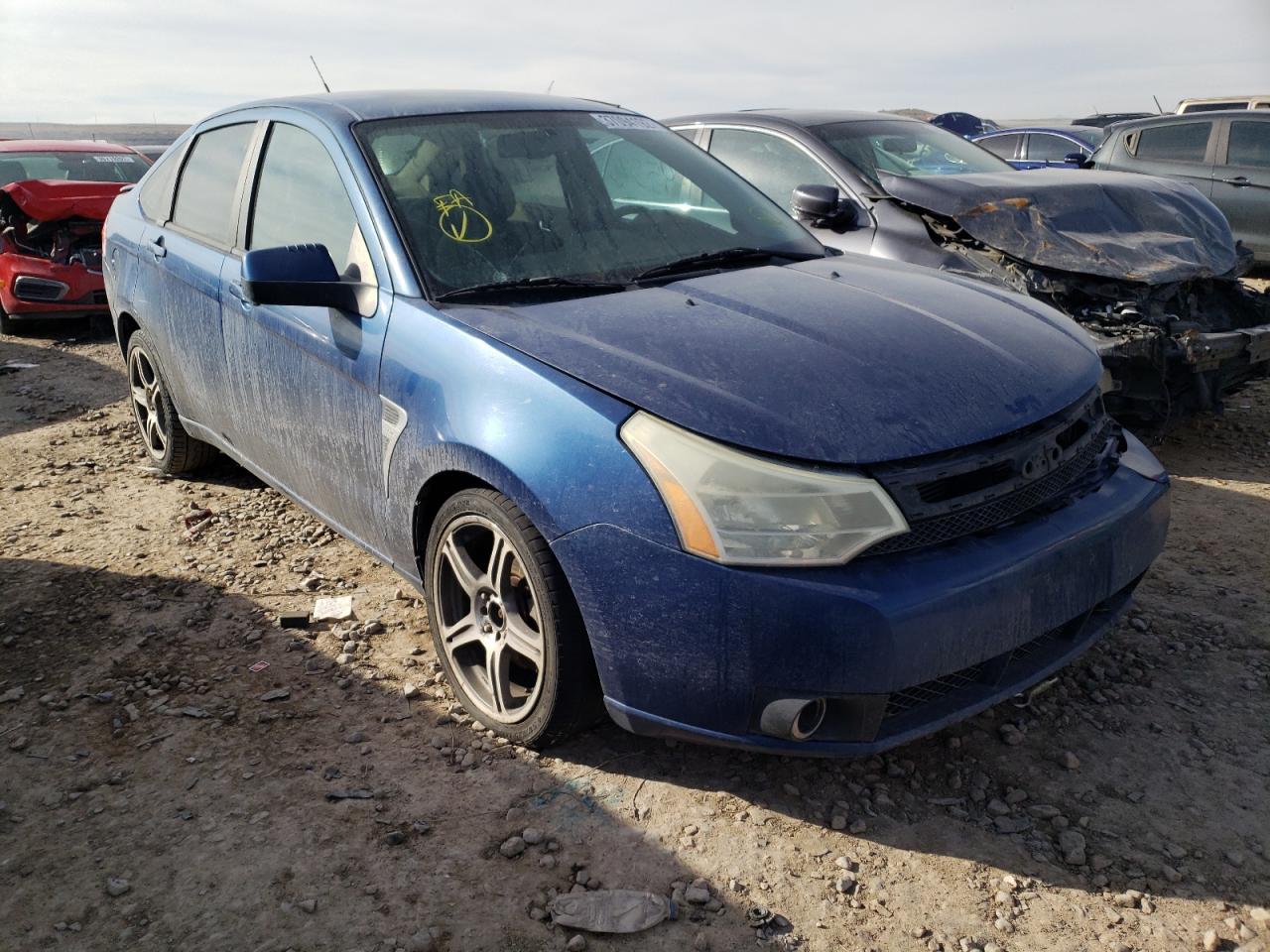 FORD FOCUS 2008 with VIN 1FAHP35N88W134077 - Photo from auction