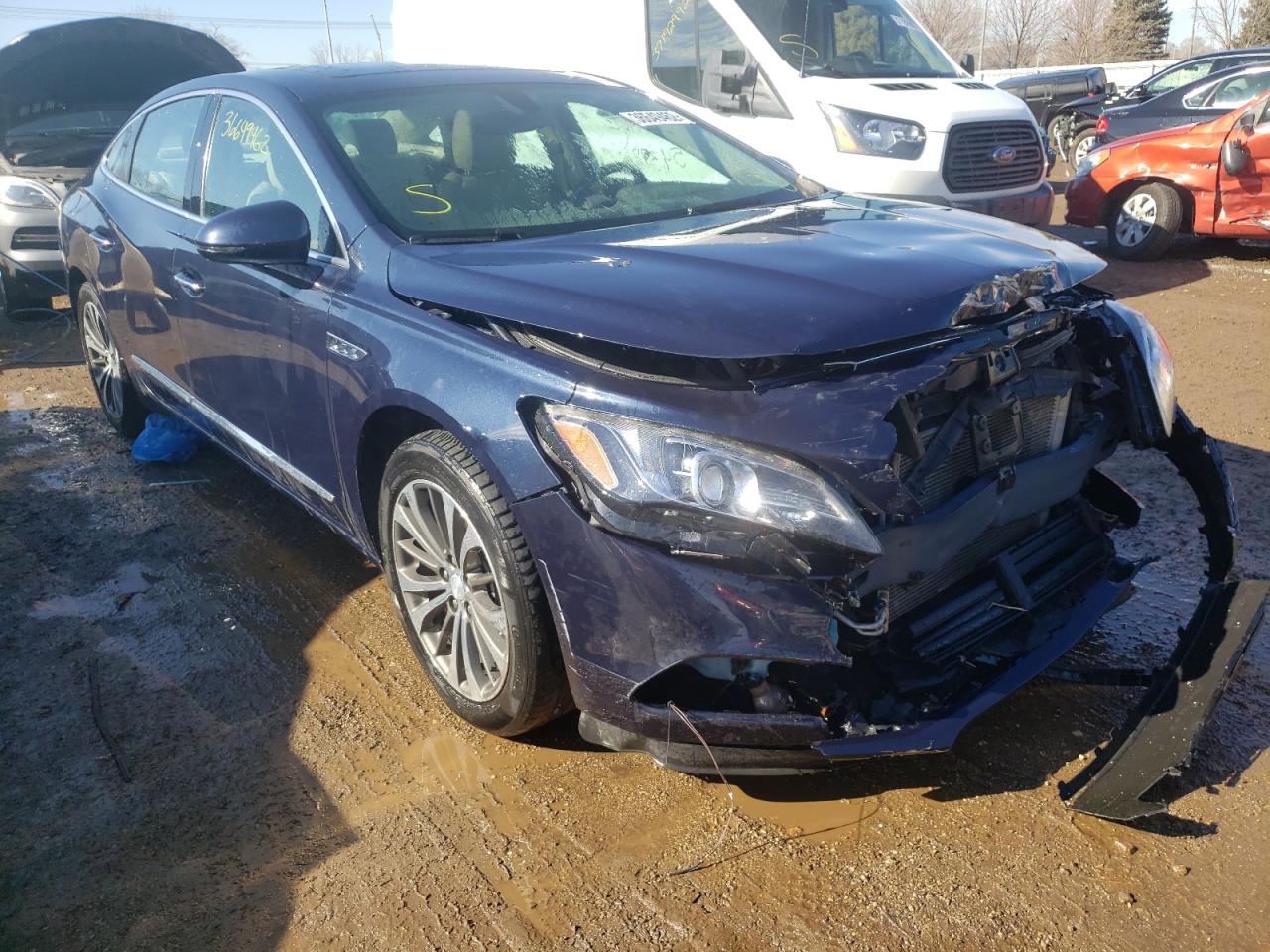 BUICK LACROSSE E 2017 with VIN 1G4ZP5SS9HU156939 - Photo from auction