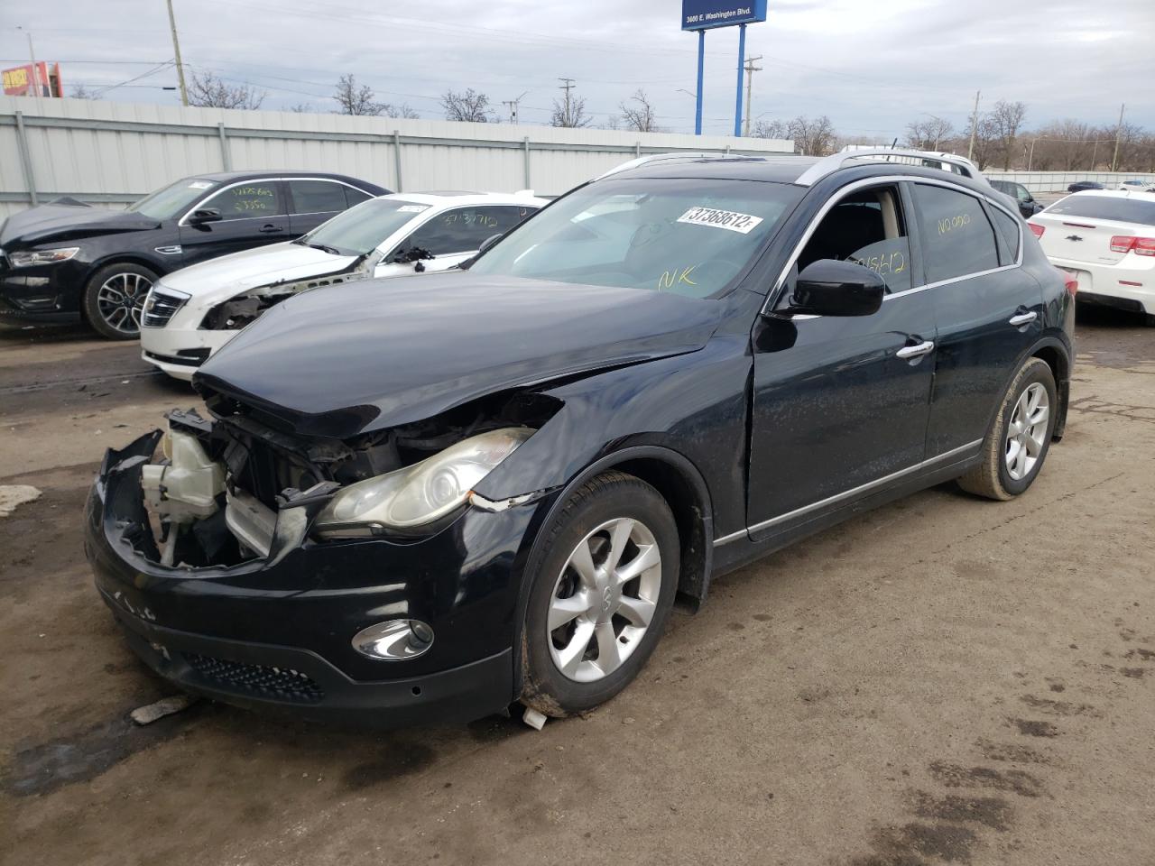 Photo 2 from auction – 2008 INFINITI EX35 BASE with VIN JNKAJ09F18M355481
