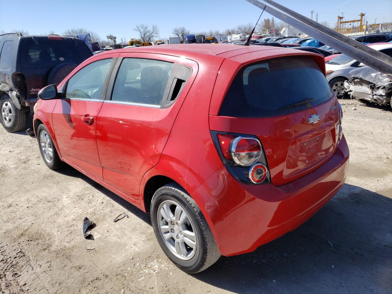 Photo 3 from auction – 2012 CHEVROLET SONIC LT with VIN 1G1JD6SB1C4216441