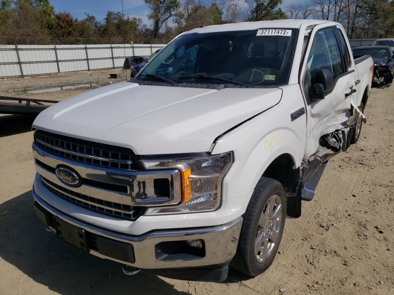 Photo 2 from auction – 2018 FORD F150 SUPER with VIN 1FTEW1E55JFB40431