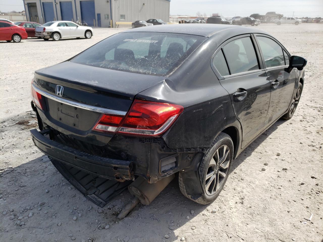 Photo 4 from auction – 2015 HONDA CIVIC EX with VIN 19XFB2F8XFE058436