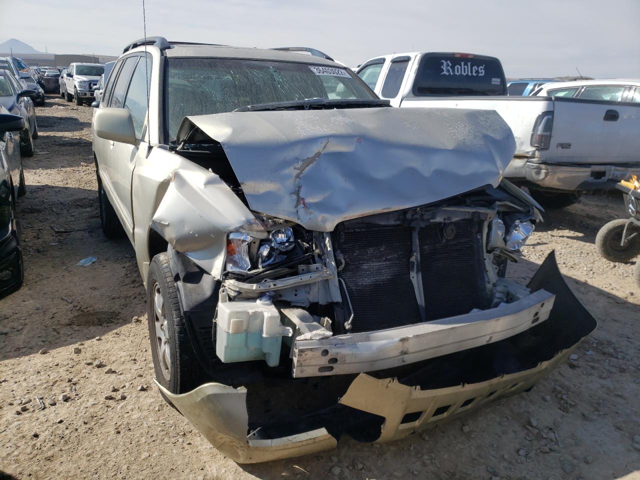TOYOTA HIGHLANDER 2002 with VIN JTEGF21A520034966 - Photo from auction