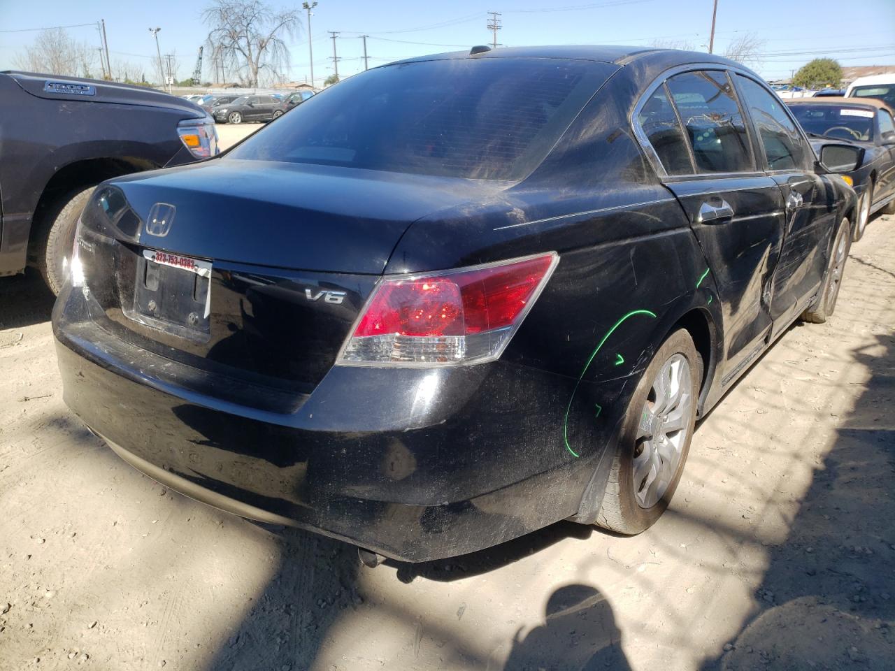 Photo 4 from auction – 2009 HONDA ACCORD EXL with VIN 1HGCP36869A019331