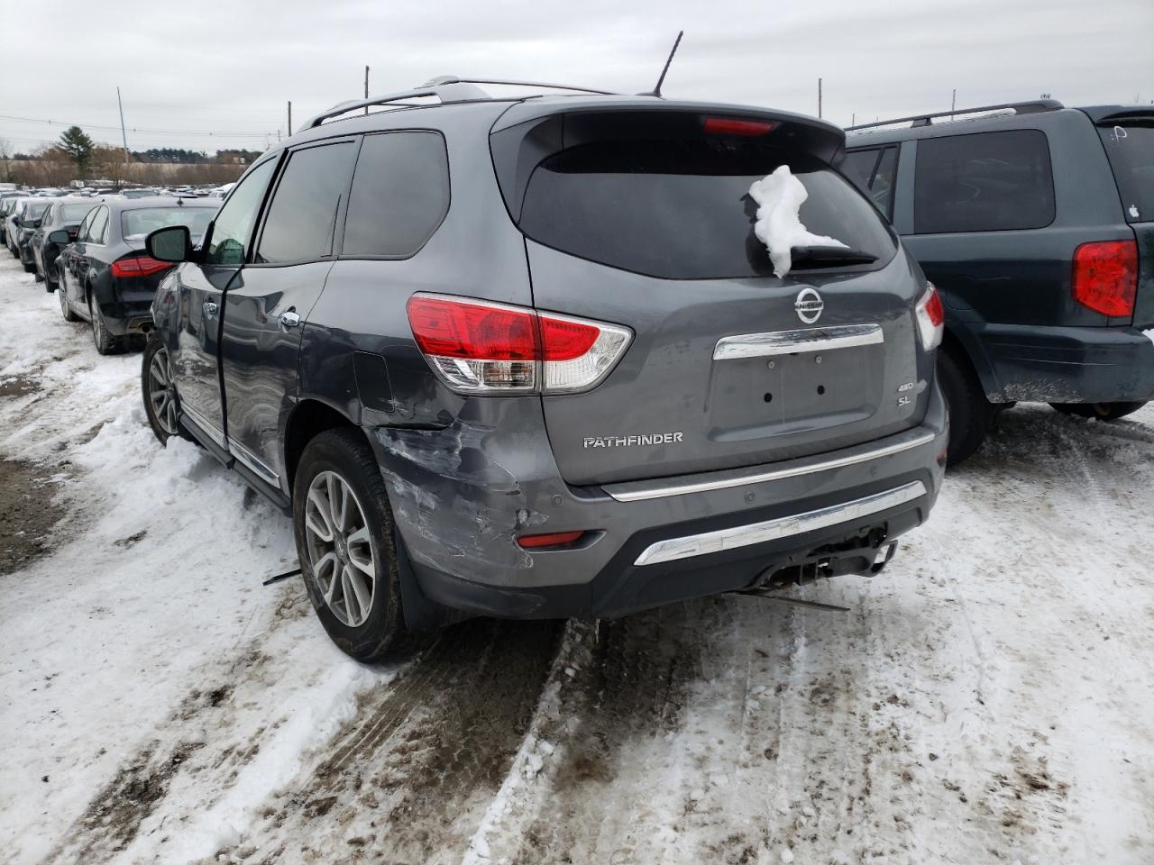 Photo 3 from auction – 2015 NISSAN PATHFINDER with VIN 5N1AR2MMXFC641338