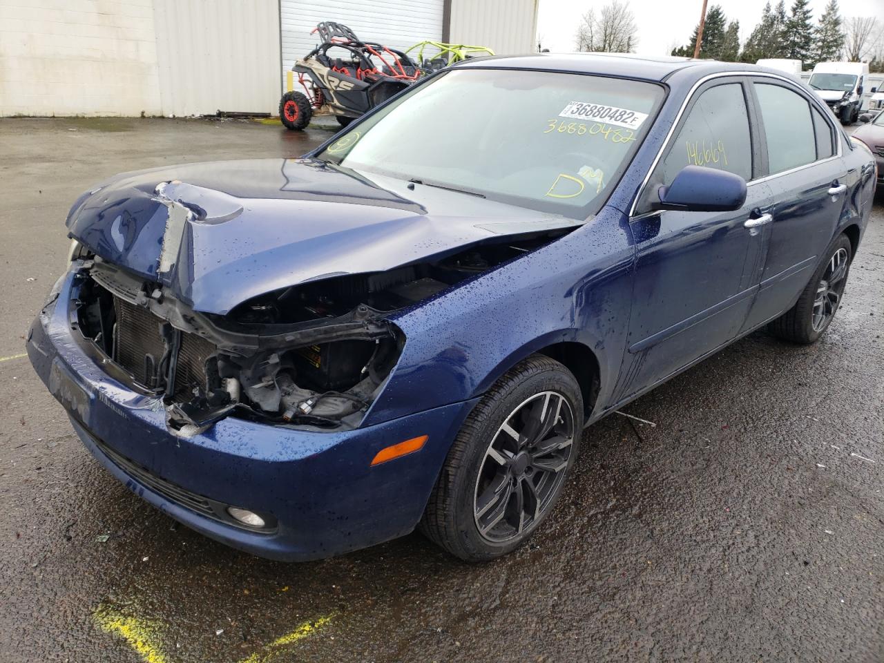 Photo 2 from auction – 2006 KIA OPTIMA LX with VIN KNAGE124X65064626
