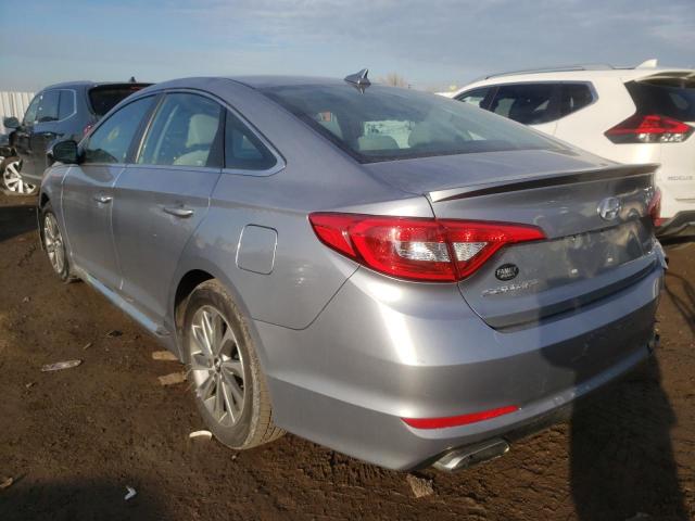 Photo 3 from auction – 2017 HYUNDAI SONATA SPO with VIN 5NPE34AF8HH474400