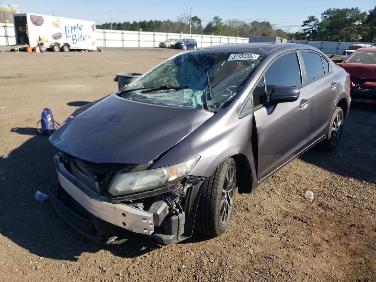 Photo 2 from auction – 2014 HONDA CIVIC EX with VIN 19XFB2F84EE083122