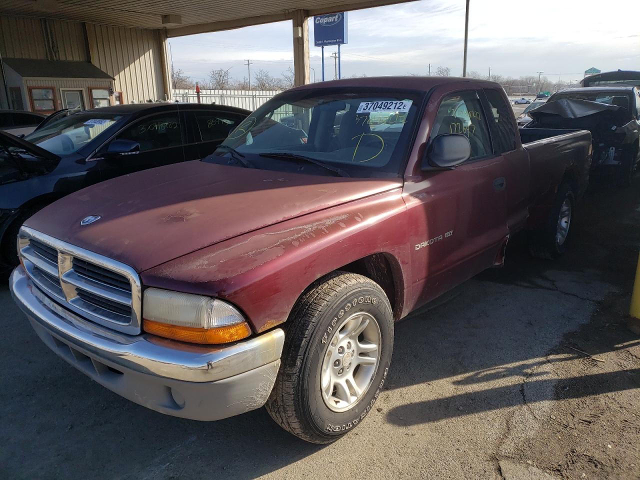 Photo 2 from auction – 2001 DODGE DAKOTA with VIN 1B7GL22N21S192568