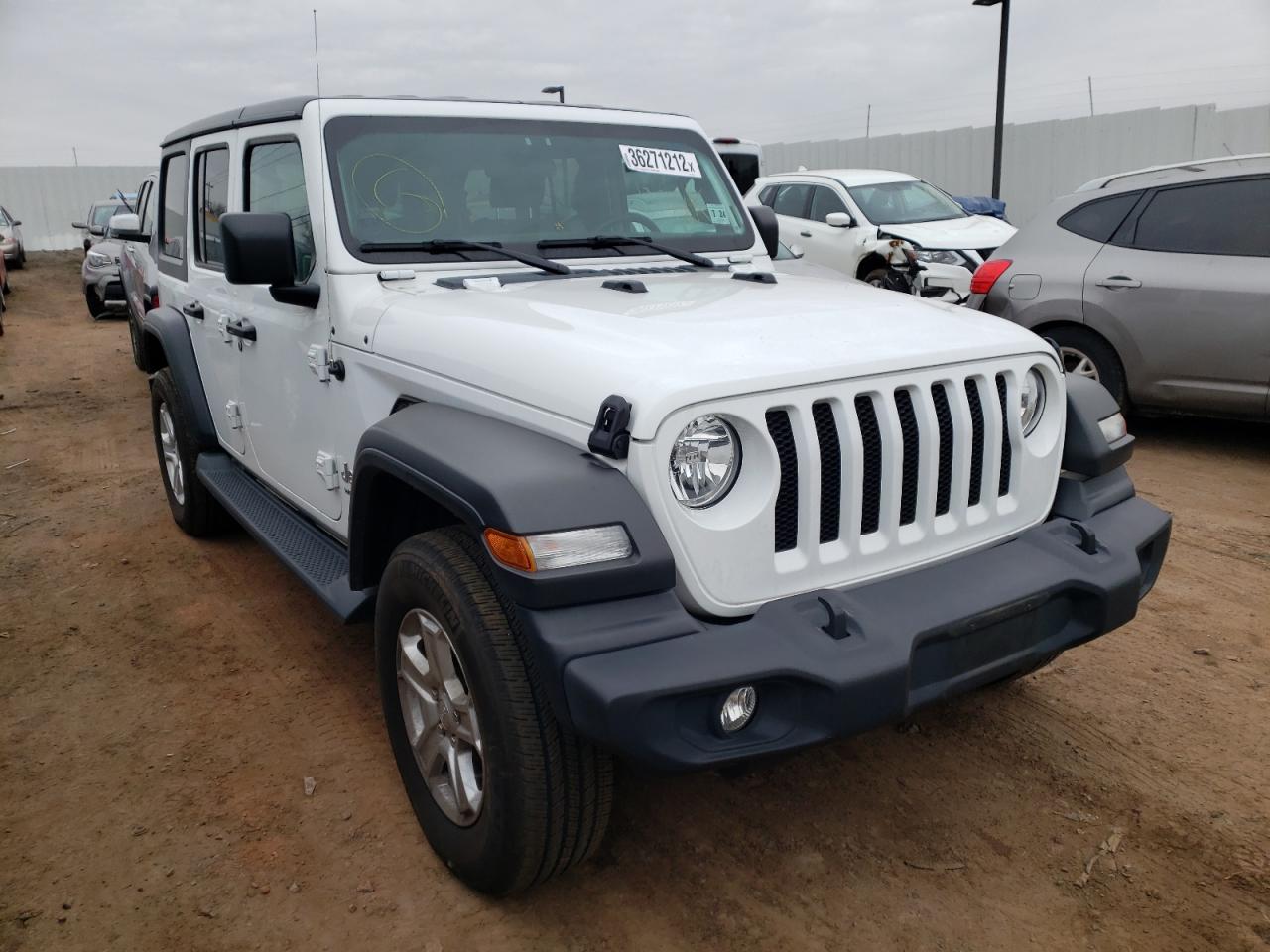 JEEP WRANGLER U 2019 with VIN 1C4HJXDN0KW690301 - Photo from auction