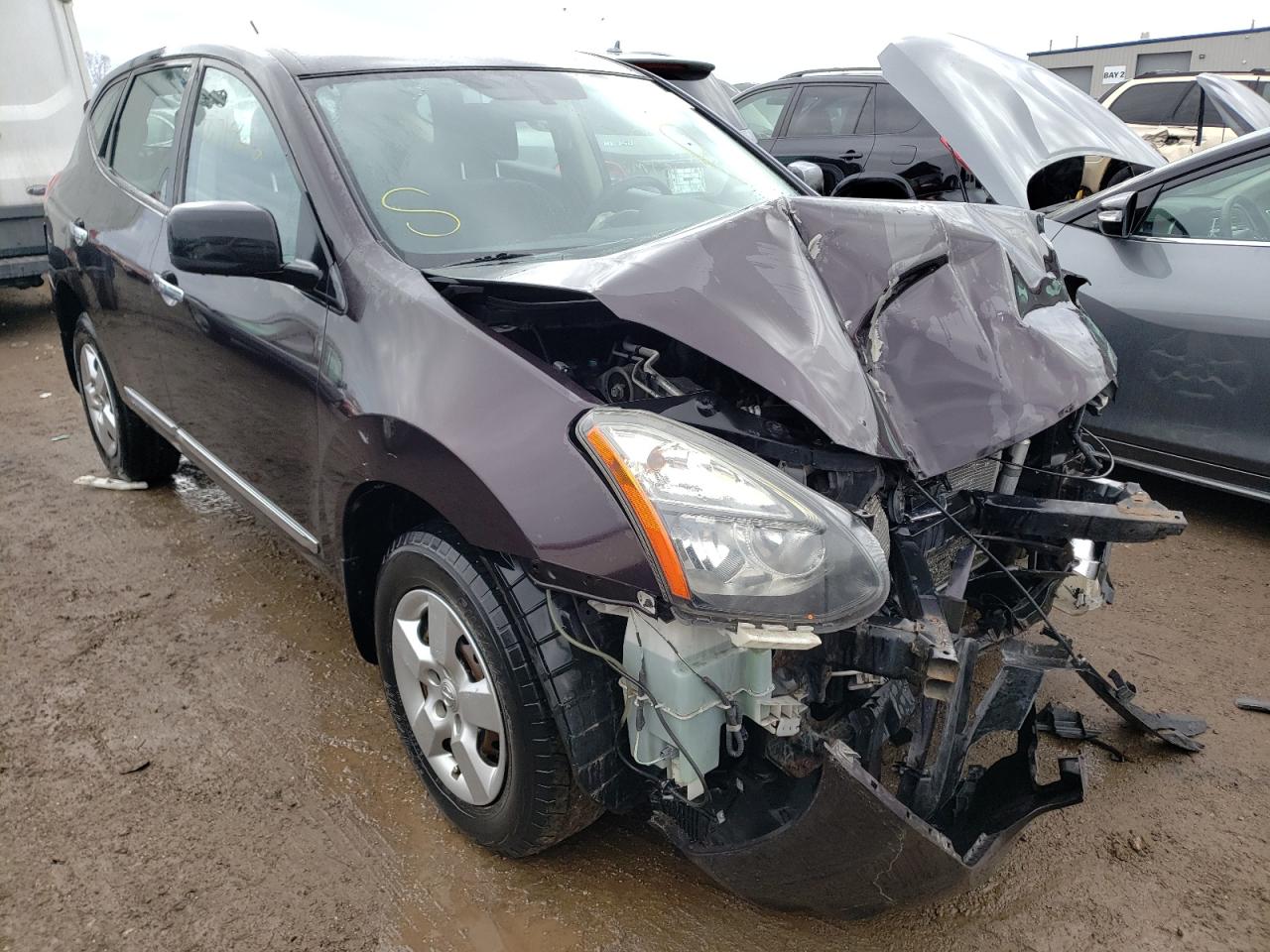 NISSAN ROGUE SELE 2014 with VIN JN8AS5MT1EW604584 - Photo from auction