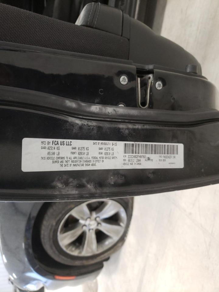 Photo 10 from auction – 2015 DODGE CHARGER SE with VIN 2C3CDXBG2FH907863