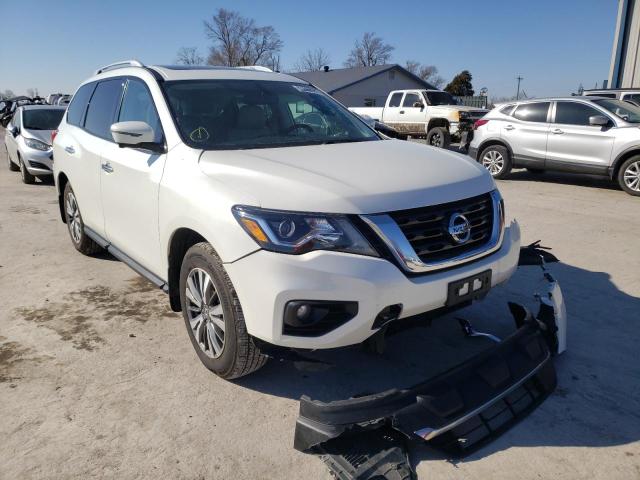 NISSAN PATHFINDER 2017 with VIN 5N1DR2MMXHC630971 - Photo from auction