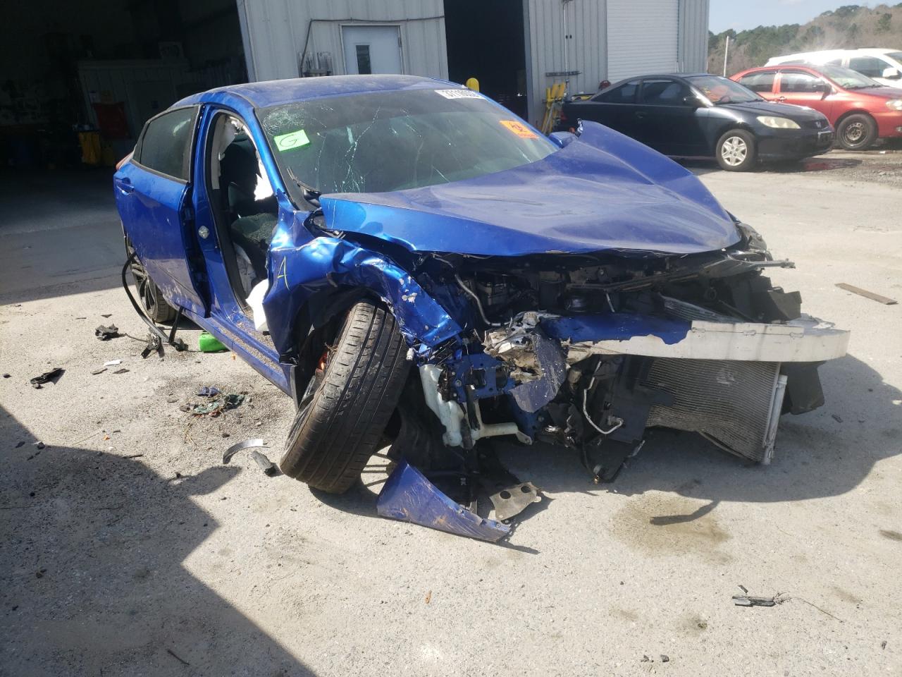 HONDA CIVIC LX 2018 with VIN 2HGFC2F5XJH577343 - Photo from auction