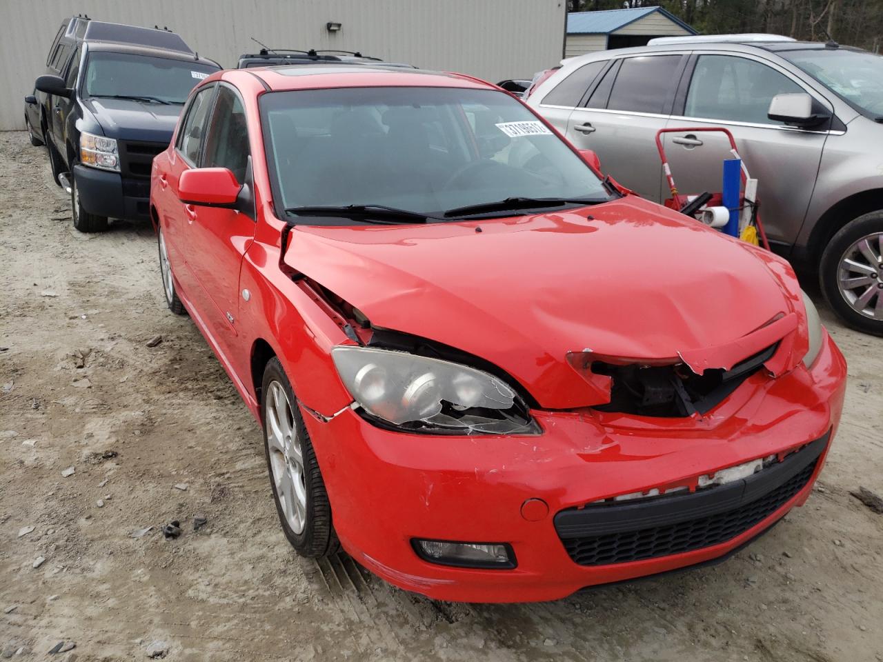 MAZDA 3 HATCHBAC 2007 with VIN JM1BK343171699605 - Photo from auction