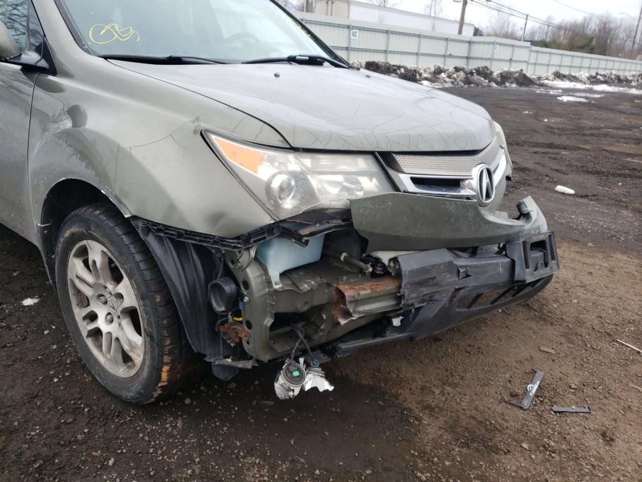 Photo 9 from auction – 2007 ACURA MDX TECHNO with VIN 2HNYD28327H505586