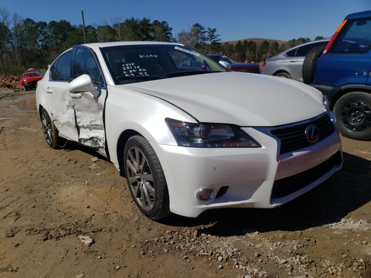 LEXUS GS 350 2015 with VIN JTHBE1BL9FA009675 - Photo from auction