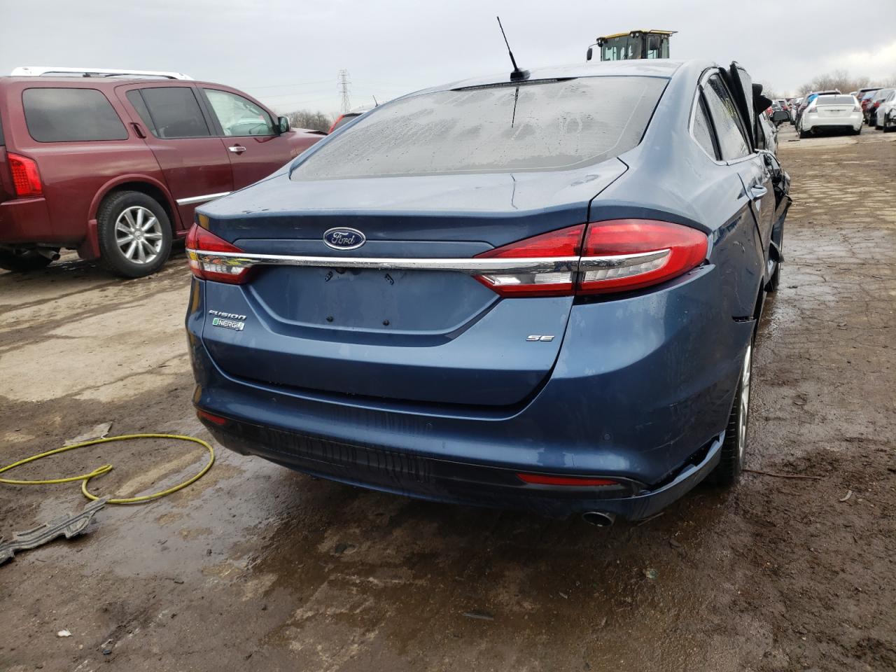 Photo 4 from auction – 2018 FORD FUSION SE with VIN 3FA6P0PU3JR202725