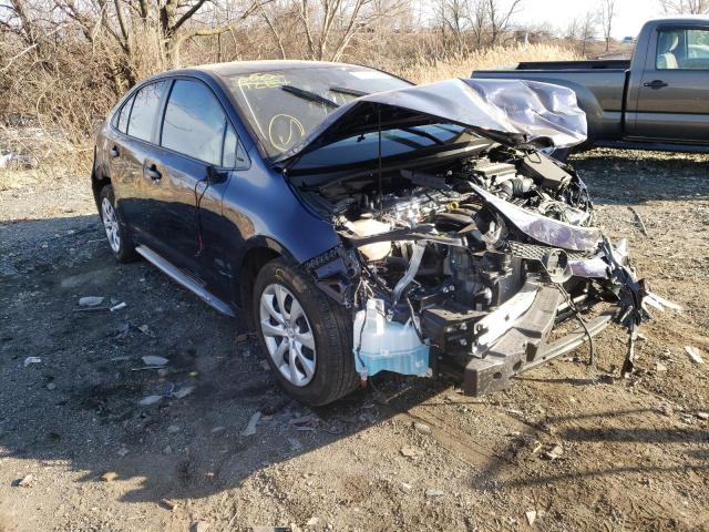 TOYOTA COROLLA LE 2021 with VIN JTDEPMAE5MJ142346 - Photo from auction