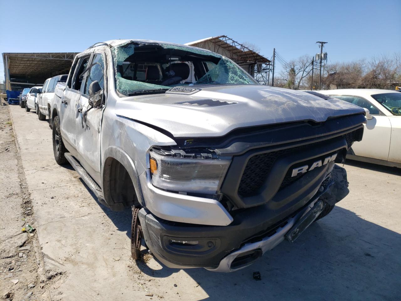 RAM 1500 REBEL 2019 with VIN 1C6SRFLT8KN618770 - Photo from auction