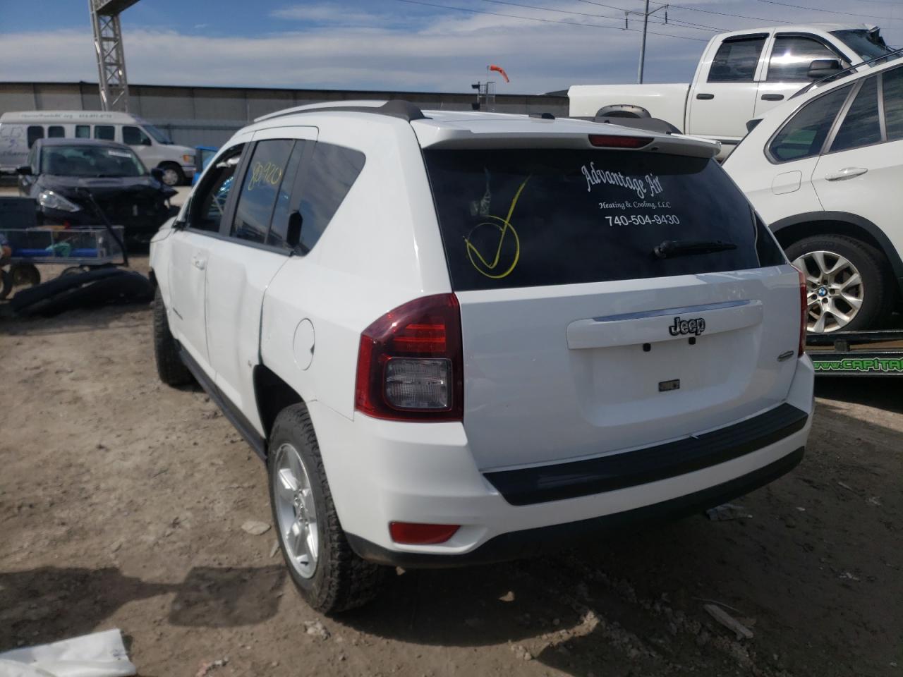 Photo 3 from auction – 2017 JEEP COMPASS LA with VIN 1C4NJCEB7HD160461