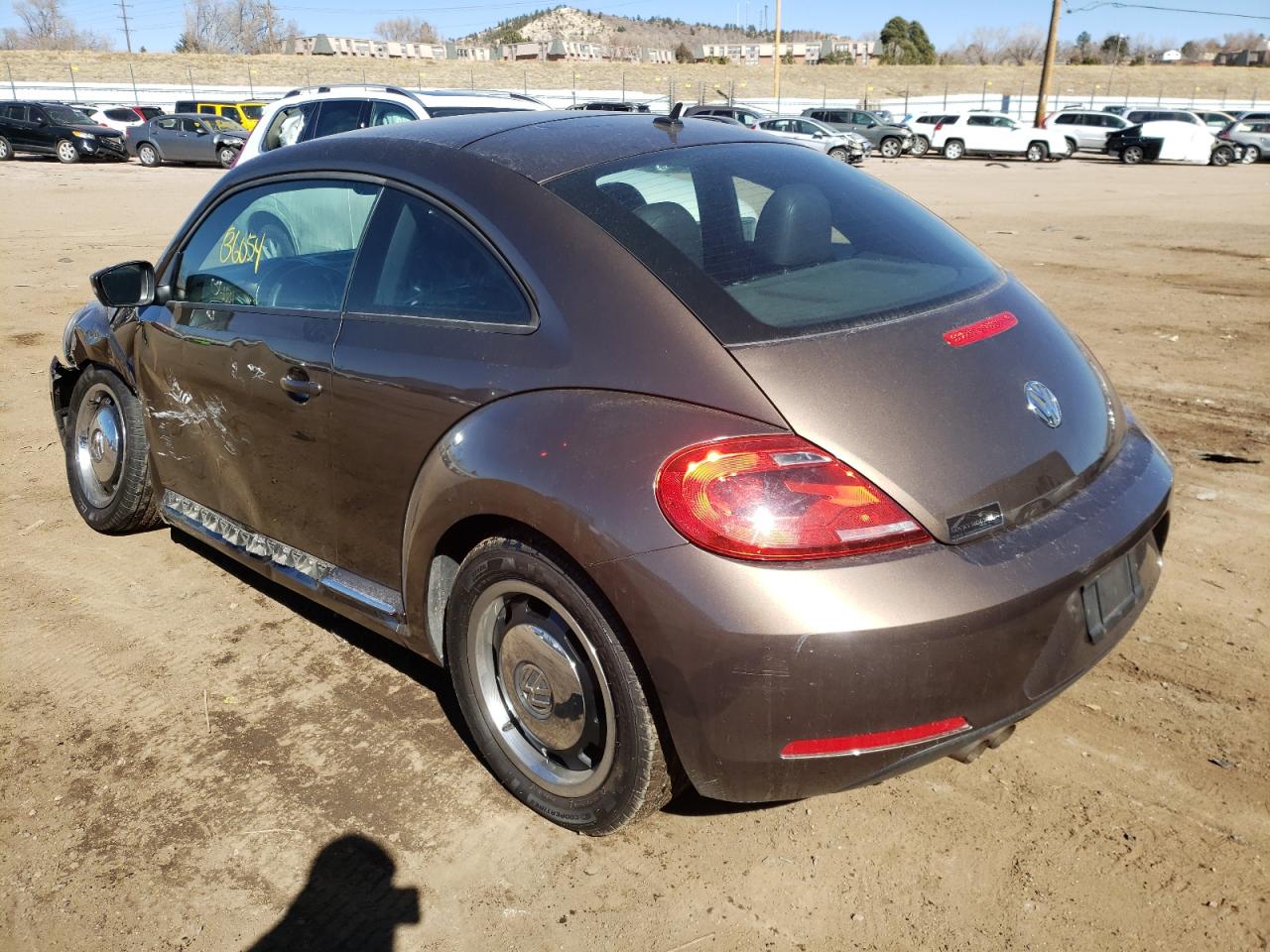 Photo 3 from auction – 2012 VOLKSWAGEN BEETLE with VIN 3VWJP7AT2CM604603