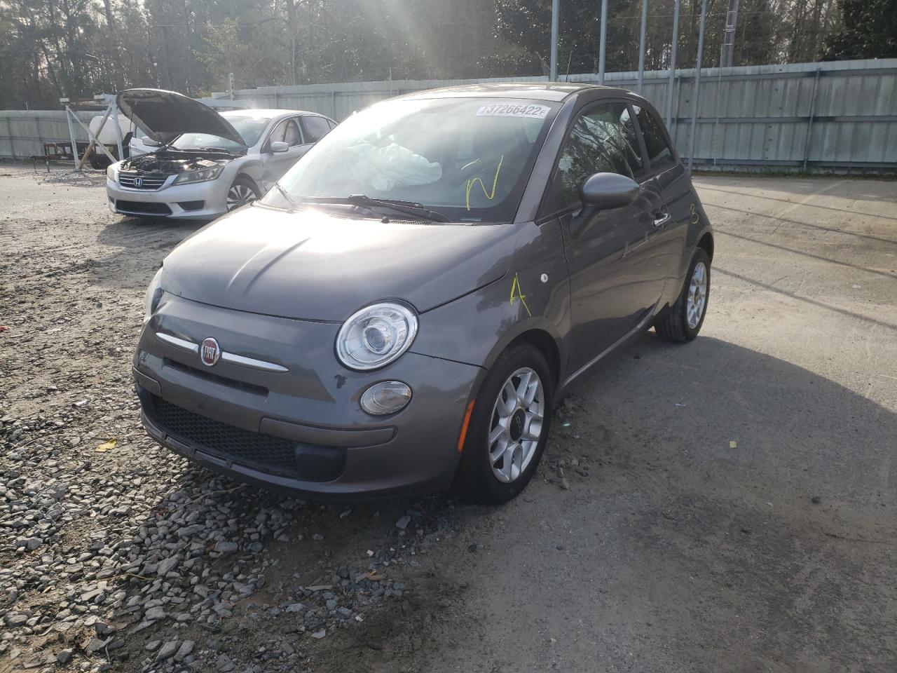 Photo 2 from auction – 2012 FIAT 500 with VIN 3C3CFFAR0CT335914