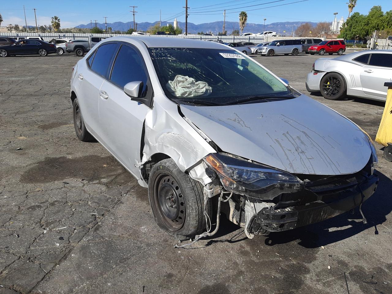 TOYOTA COROLLA L 2019 with VIN 2T1BURHE8KC157933 - Photo from auction