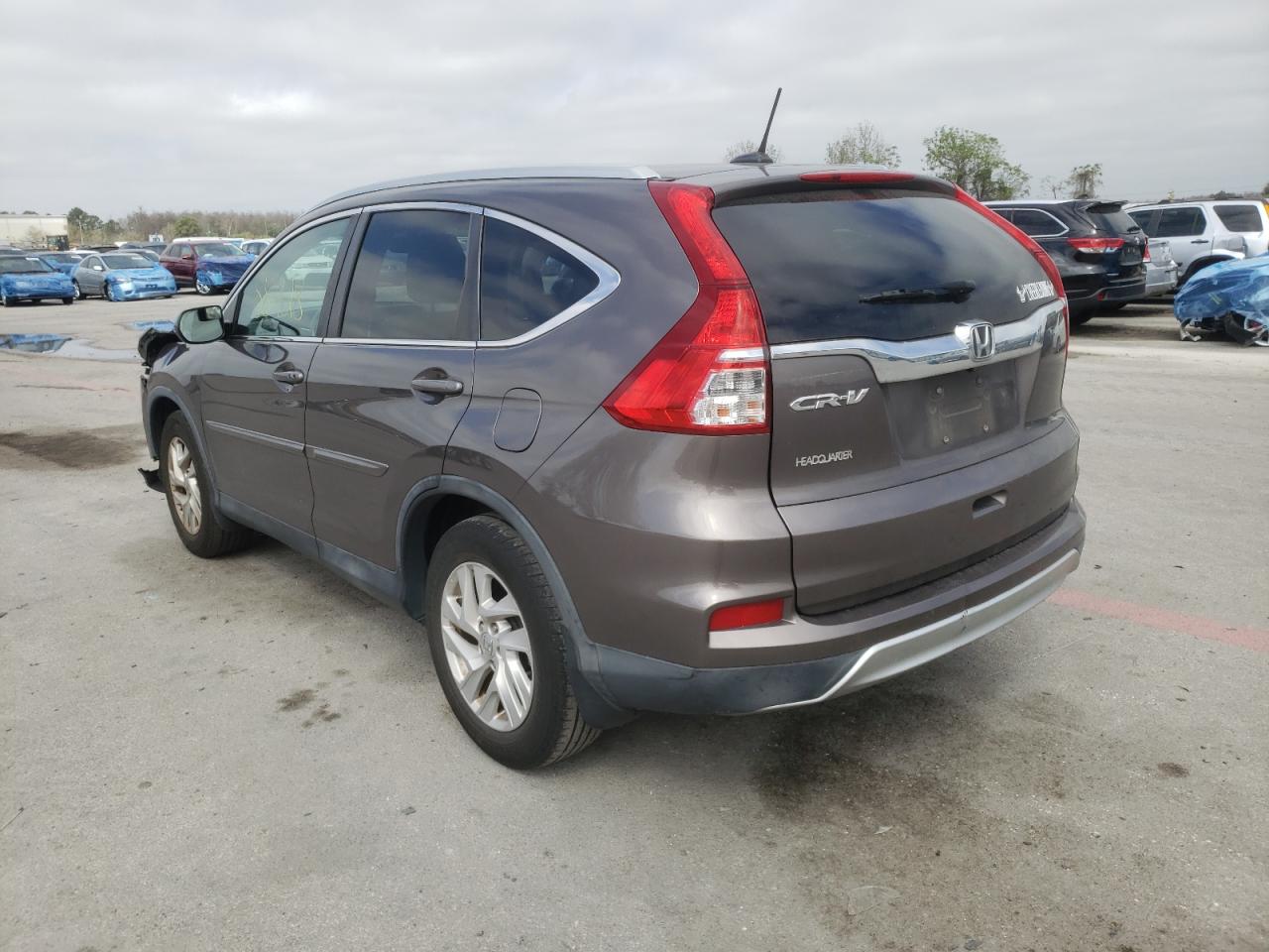 Photo 3 from auction – 2016 HONDA CR-V EXL with VIN 2HKRM3H77GH558360