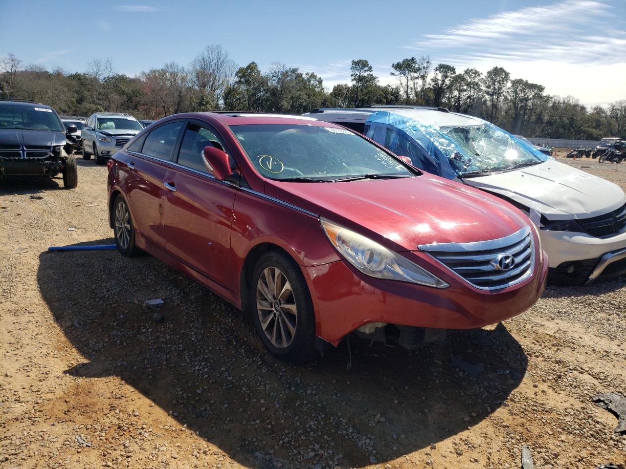 Photo 9 from auction – 2014 HYUNDAI SONATA SE with VIN 5NPEC4AC4EH887416