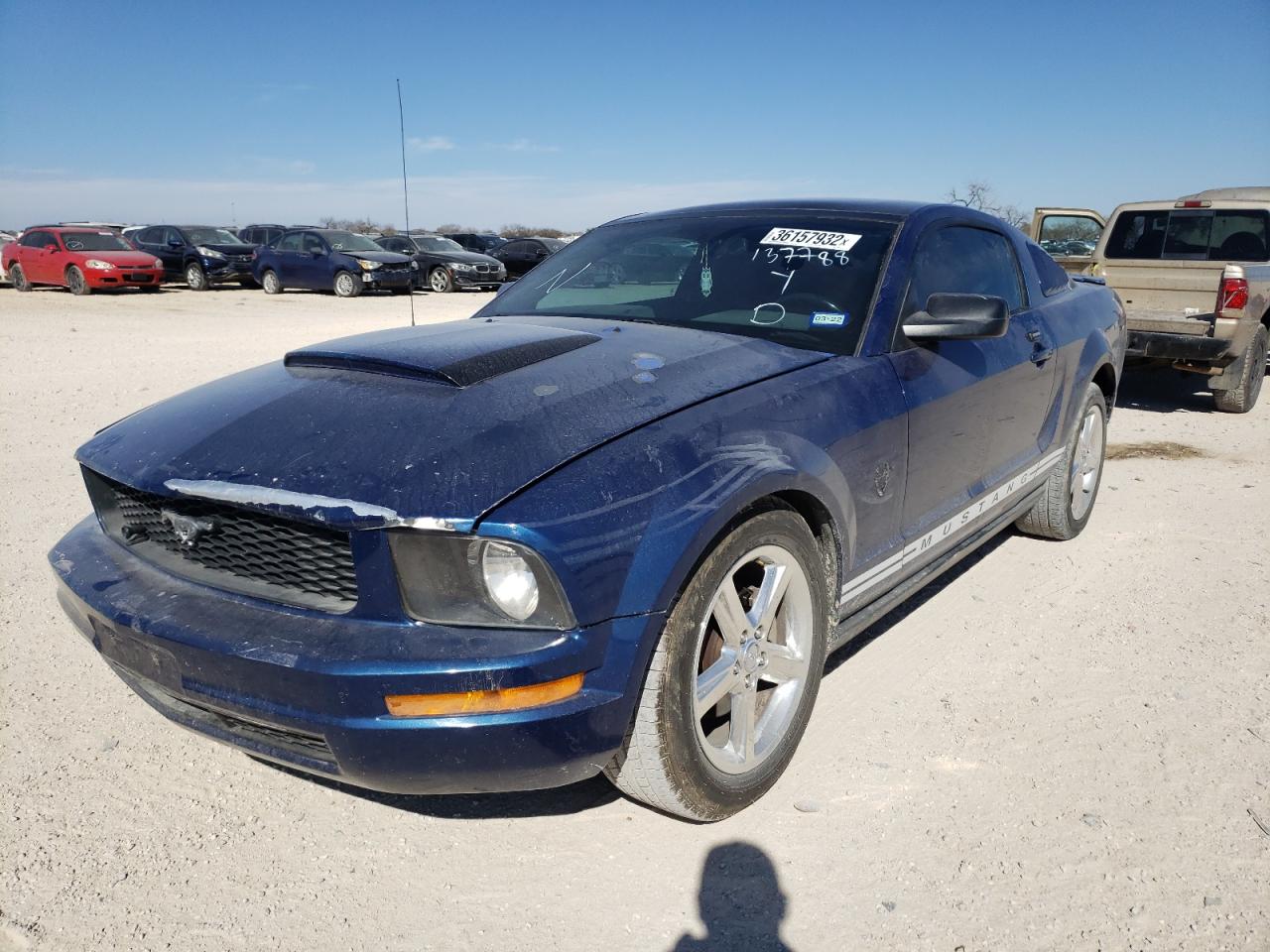 Photo 2 from auction – 2009 FORD MUSTANG with VIN 1ZVHT80N495138240