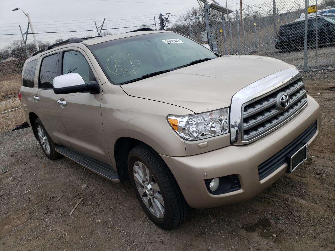 TOYOTA SEQUOIA LI 2008 with VIN 5TDBY68A18S011485 - Photo from auction
