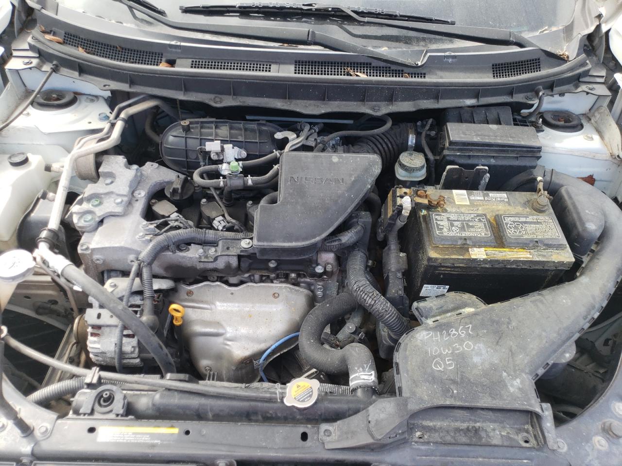 NISSAN ROGUE S 2013 with VIN JN8AS5MT4DW532617 - Photo from auction