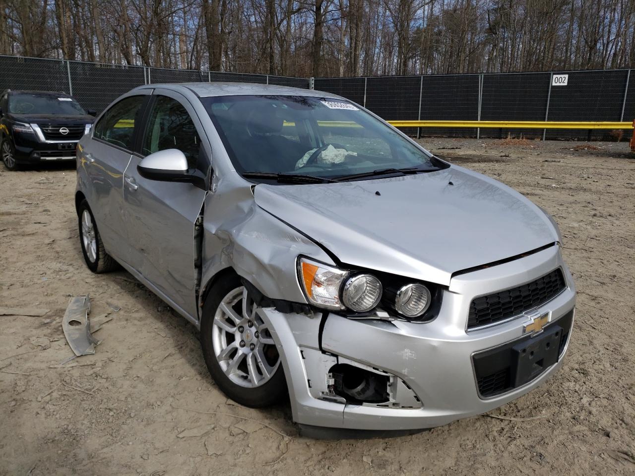 CHEVROLET SONIC LT 2012 with VIN 1G1JC5SH0C4123301 - Photo from auction