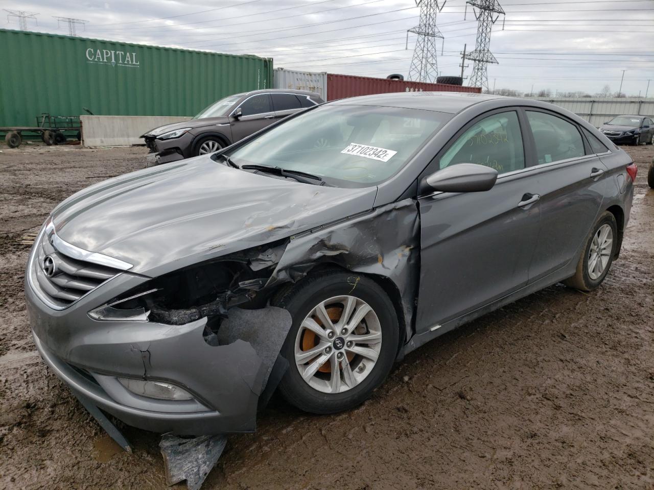 Photo 2 from auction – 2013 HYUNDAI SONATA GLS with VIN 5NPEB4ACXDH561007