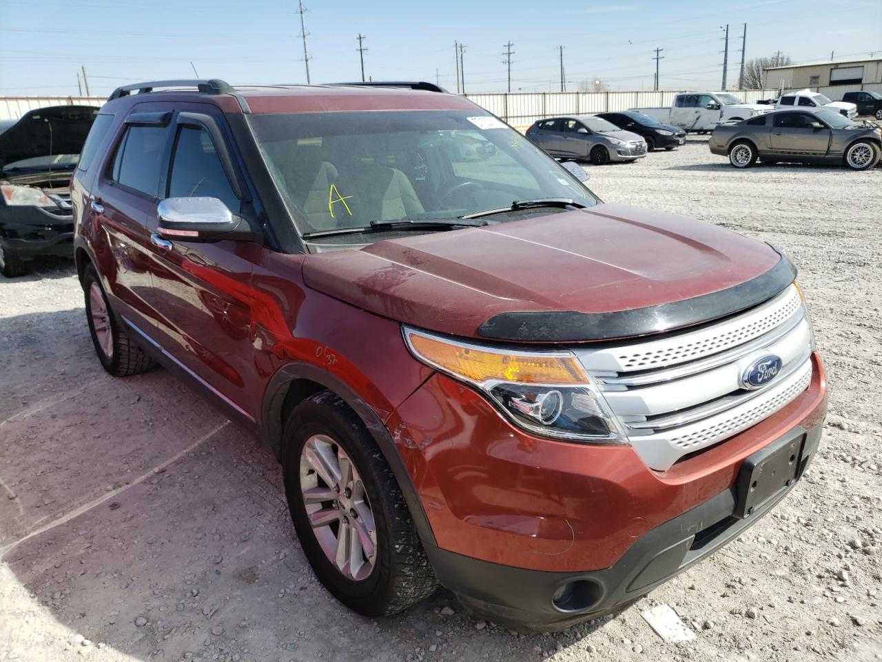FORD EXPLORER X 2014 with VIN 1FM5K7D82EGA54130 - Photo from auction