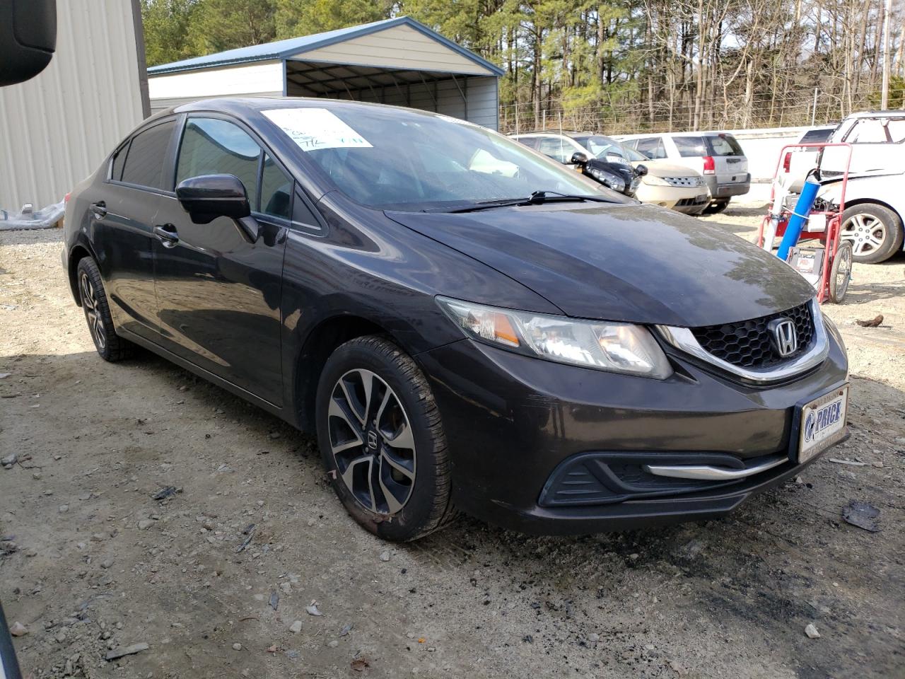 Photo 1 from auction – 2014 HONDA CIVIC EX with VIN 2HGFB2F8XEH513774