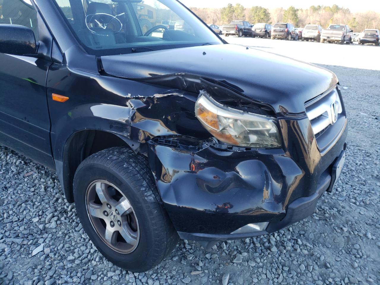 Photo 9 from auction – 2008 HONDA PILOT EXL with VIN 5FNYF28558B006208
