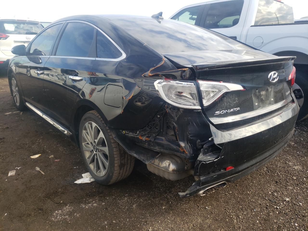 Photo 3 from auction – 2017 HYUNDAI SONATA SPO with VIN 5NPE34AF2HH557580